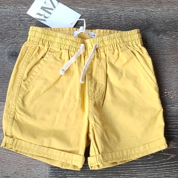 Zara Bottoms Nwt Zara Baby Boy Summer Pullon Shorts Poshmark